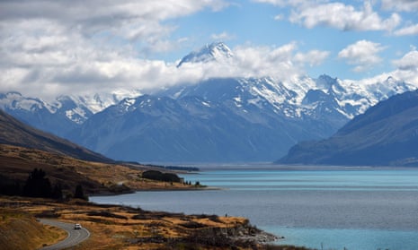 The South Island of New Zealand, where the package was sent.