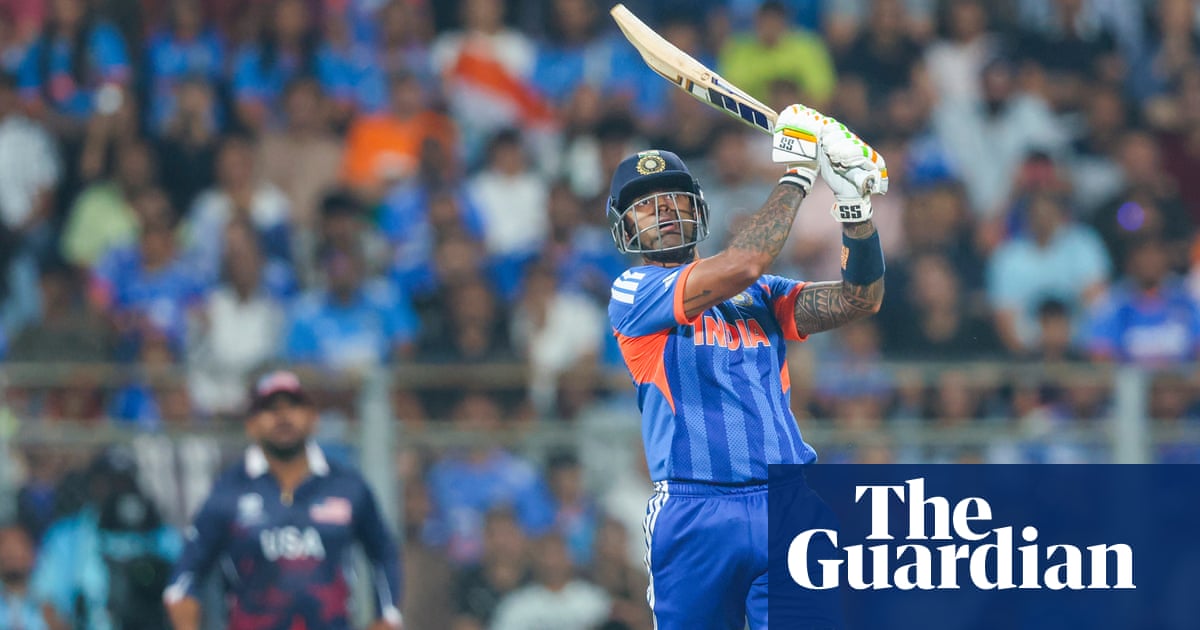 Suryakumar’s brilliant blitz denies USA seismic shock in India’s T20 World Cup opener