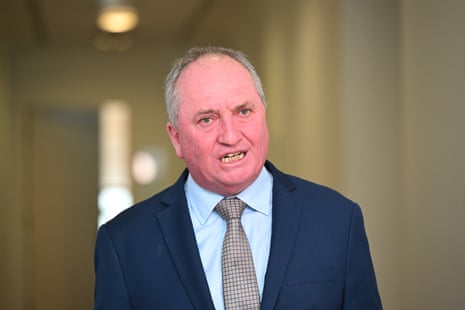 Australian politics live: Joyce dubs Burke ‘greatest no-show since Amelia Earhart’; Canavan defends Brethren church election involvement
