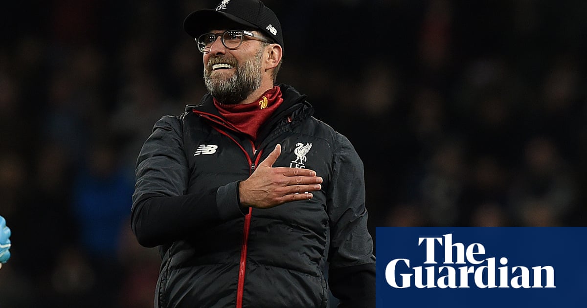 Jürgen Klopp insists there will be no let-up in Liverpool’s title dream