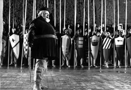 Old guard … Orson Welles in Falstaff: Chimes at Midnight.