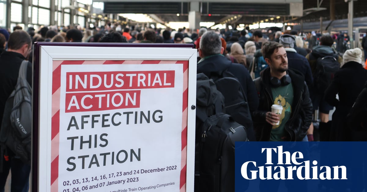 UK strike calendar  service stoppages planned for January