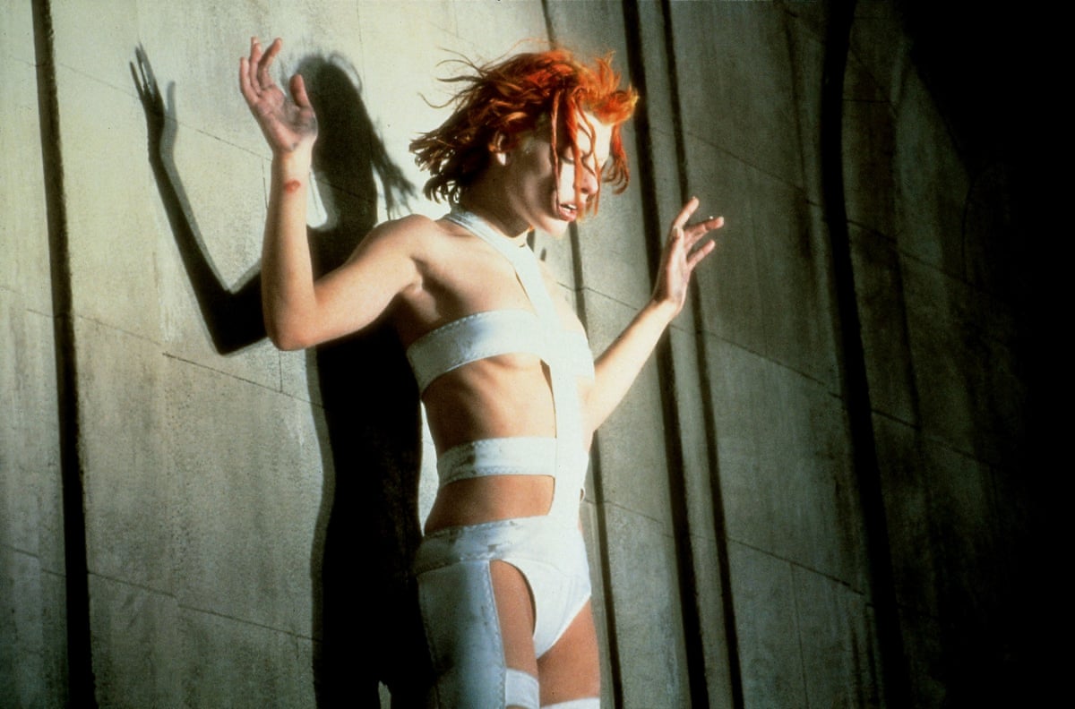 Milla Jovovich in The Fifth Element.