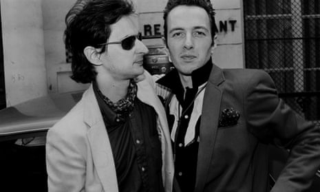Marc Zermati with the Clash’s Joe Strummer.