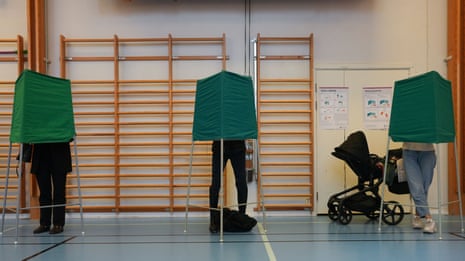 Sweden general election: centre-left opposition bloc set to win, exit polls project – Europe live