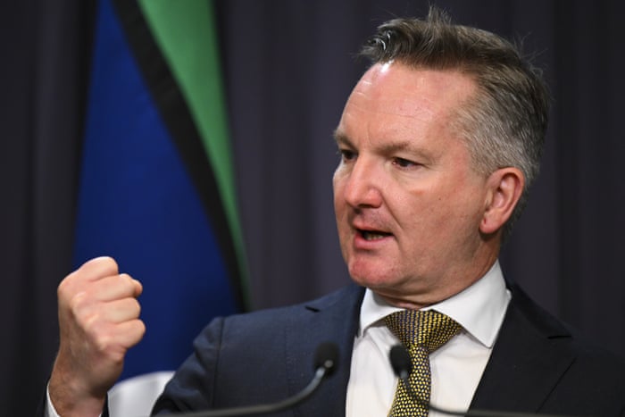 Energy minister Chris Bowen.