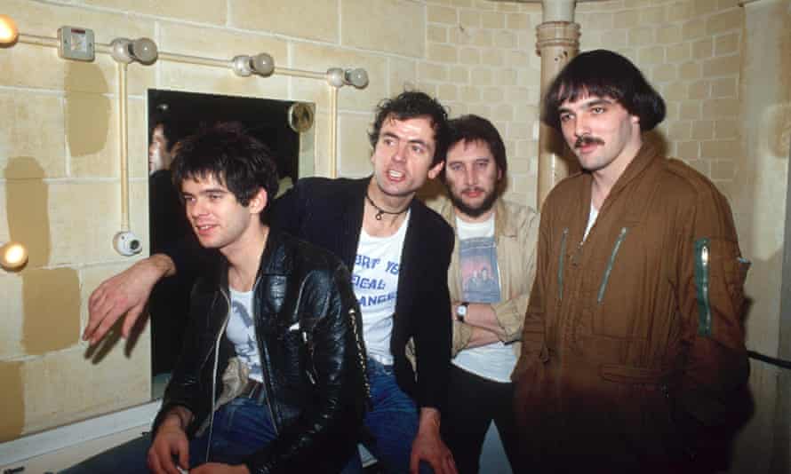‘Bless him’ … Greenfield on right with the band in 1978.