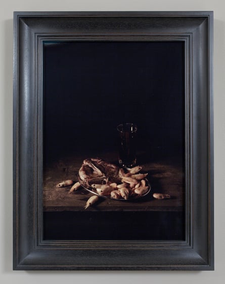 Mat Collishaw Last Meal on Death Row, Texas; Martin Vegas (framed).