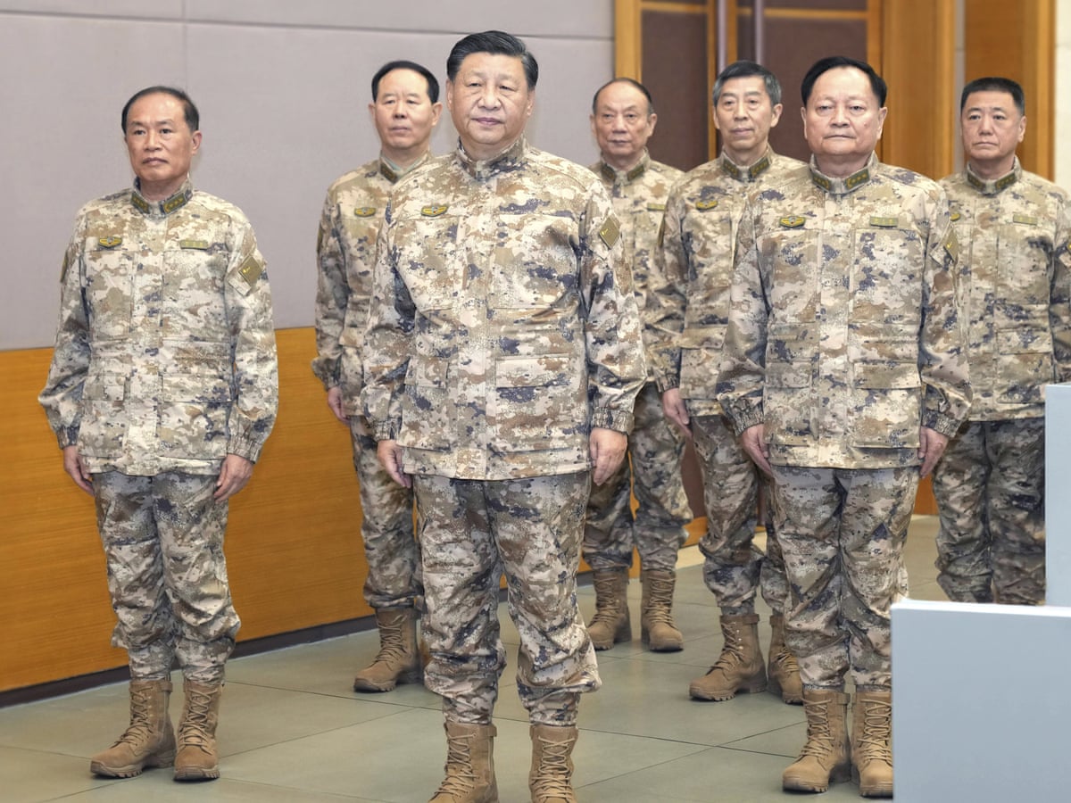 Xi Jinping tells China's army to focus on preparation for war | China | The  Guardian