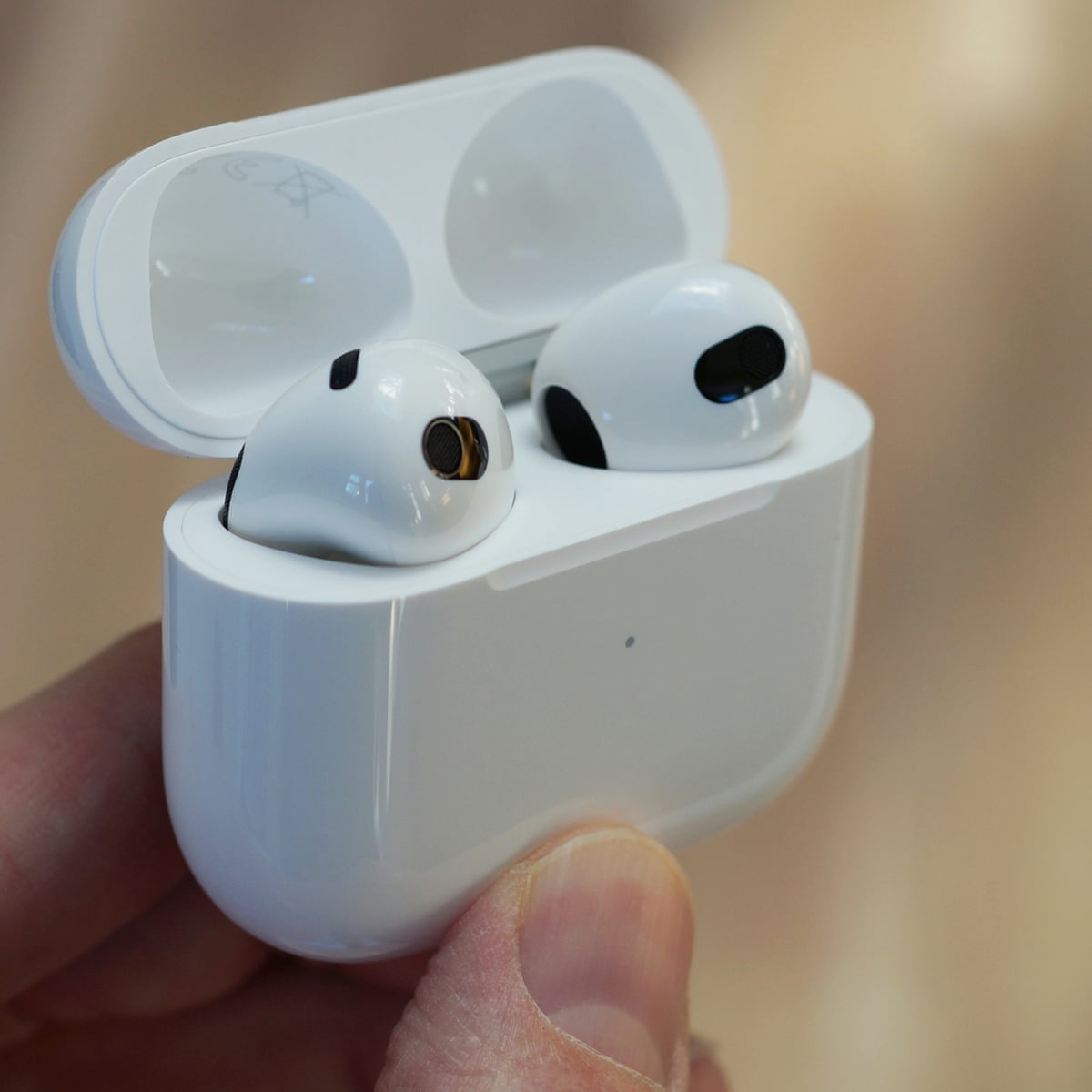 Apple AirPods 3 review: solid revamp with better fit and longer | Apple | The Guardian