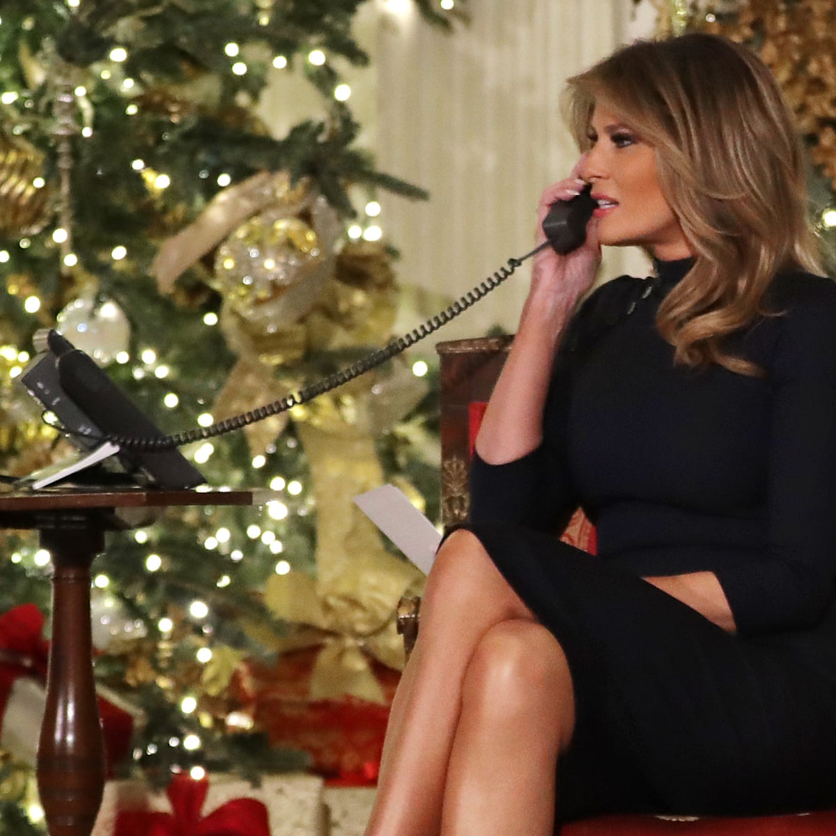 Melania Trump tapes reveal complaints on Christmas and migrant children row  | Melania Trump | The Guardian