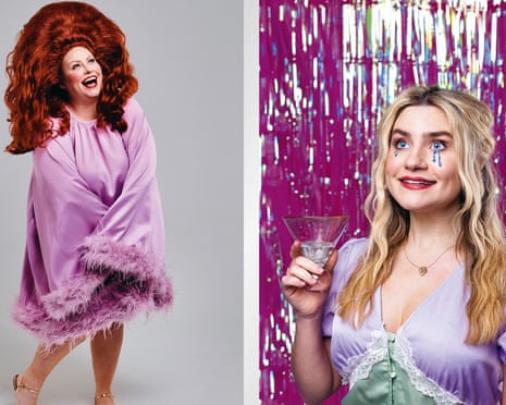 Bad romance: Amy Gledhill (left) and Harriet Kemsley.