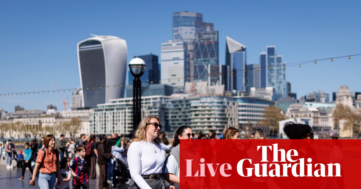 FTSE 100 on track for best month since first US attacks on Iran five months ago – business live