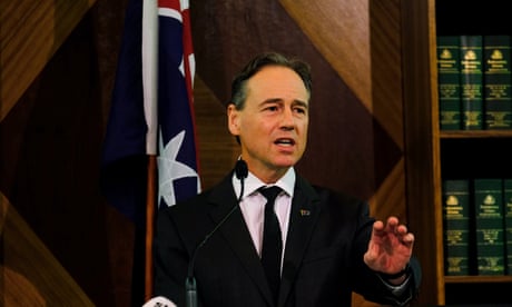 Health Minister Greg Hunt