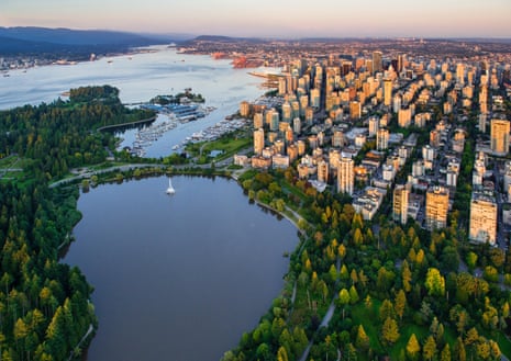 Vancouver, Stanley Park and Lost Lagoon.