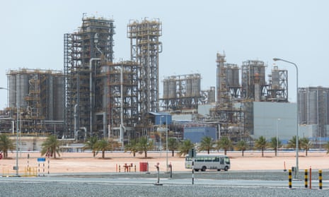 The Ruwais refinery and petrochemical complex, operated by Adnoc in the United Arab Emirates.