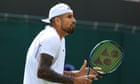 Kyrgios defends spitting at fan during first-round win as officials ponder fines