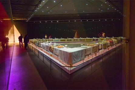 Judy Chicago’s The Dinner Party at the Brooklyn Museum of Art in 2016.