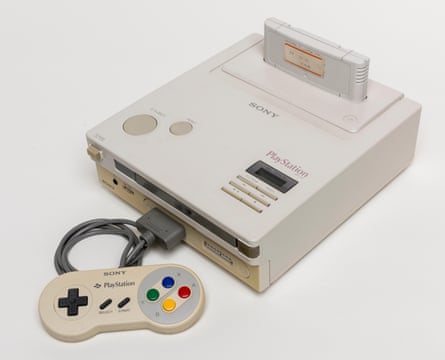 Um protótipo para o console Nintendo Sony Playstation que nunca existiu, de 1991.