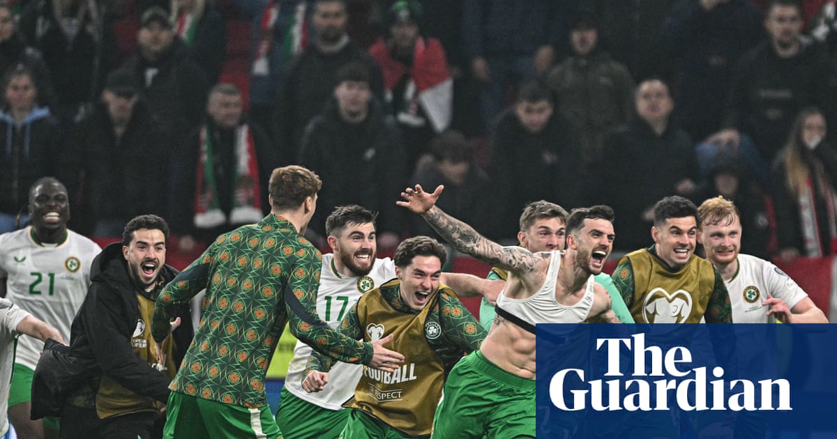 Parrott hat-trick sickens Hungary as Ireland grab World Cup playoff spot in wild win