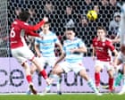 Championship roundup: late Bristol City strike thwarts Wrexham