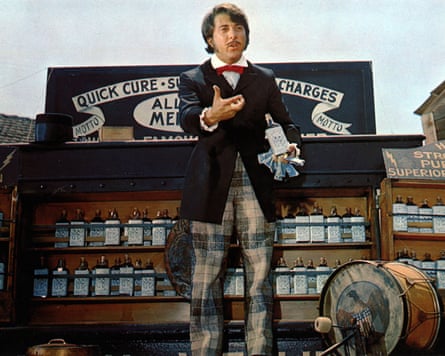Dustin Hoffman in Little Big Man.