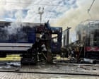 Person killed in drone attack as Ukraine accuses Russia of targeting passenger trains