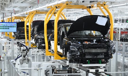 China FAW Group’s Hongqi Fanrong plant in Changchun, Jilin province.