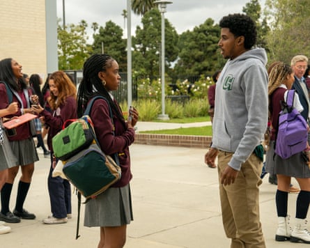 Lovie Simone as Keisha and Michael Cooper Jr as Justin in Forever