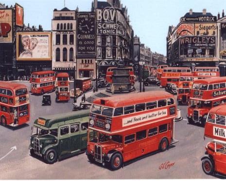London buses.
