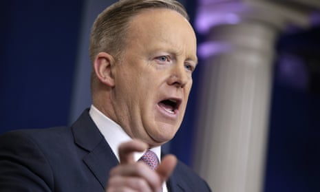 White House press secretary Sean Spicer accused the press of misrepresenting the inaugural crowd.