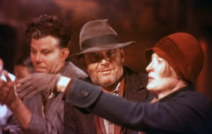Consolation … Tom Waits, Jack Nicholson as Francis Phelan, and Meryl Streep in the 1987 film adaptation of Ironweed.