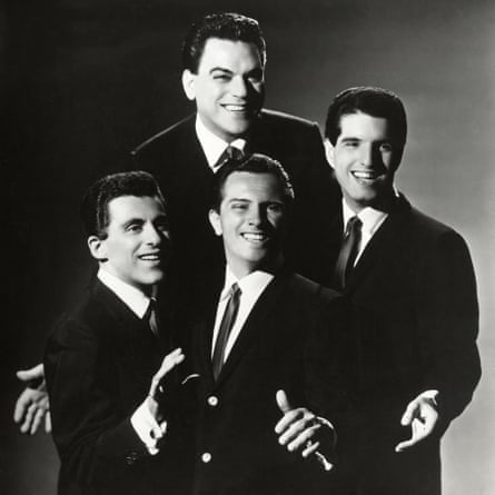 Frankie Valli (left) and the Four Seasons