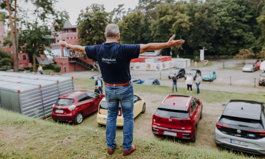 A Berlin-Brandenburg Electric car rally