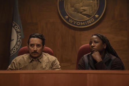 Gabriel Luna as Tommy and Rutina Wesley as Maria.
