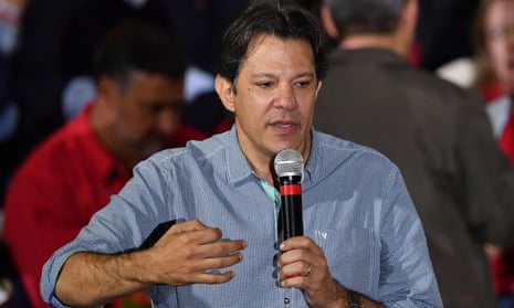 Brazil’s Workers’ party has named former mayor of São Paulo, Fernando Haddad, as its backup should jailed ex-president Luiz Inácio Lula da Silva be barred from running.