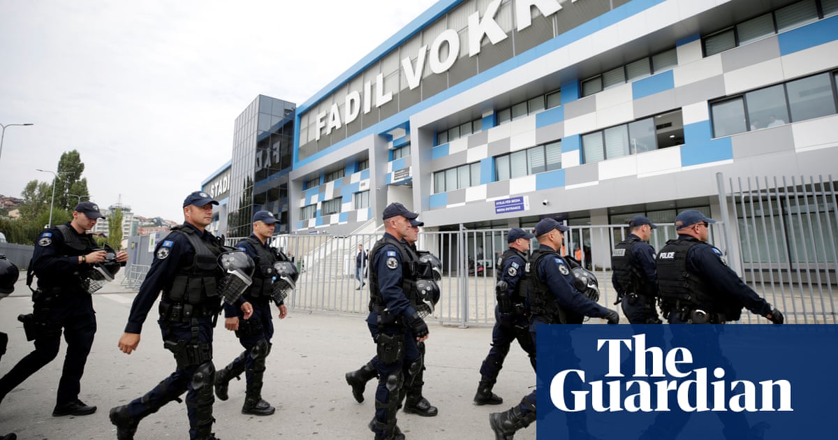 Eight Czech fans arrested over plans to fly drone at Kosovo Euro 2020 qualifier