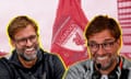 Jürgen Klopp has given the media plenty to work with during his nine years at Liverpool, including poking fun at them