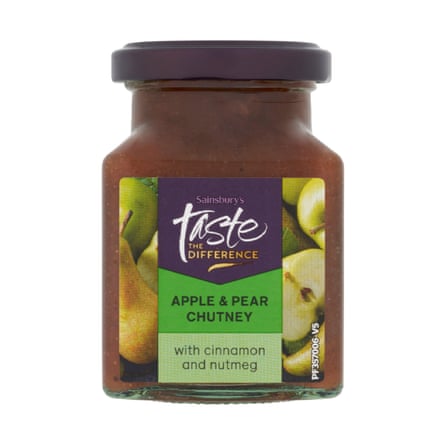 Sainsbury’s Apple & Pear Chutney, Taste the Difference 220g