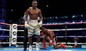 Errol Spence Stops Kell Brook To Take Ibf Welterweight Title As It Happened Sport The Guardian