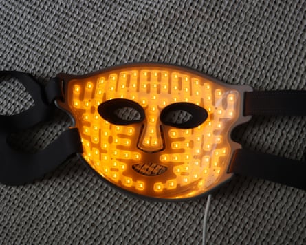 The CurrentBody Multi Light Therapy Mask.
