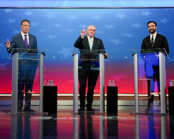 New York final mayoral debate: Mamdani, Cuomo and Sliwa to spar again before early voting – live updates
