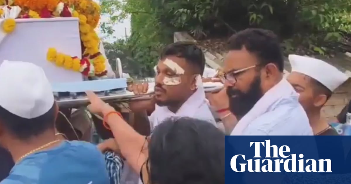 Air India crash survivor attends brother's funeral as investigators examine plane's emergency systems