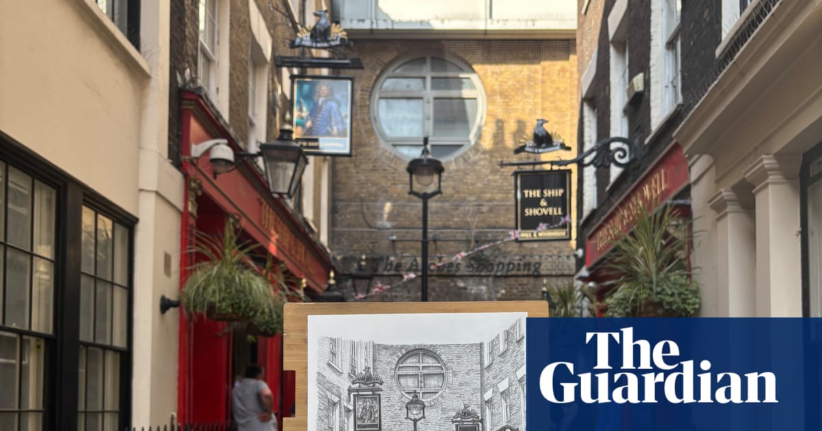 ‘It opened my eyes to the city’: the artist drawing every single pub in London