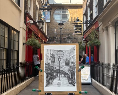 The Ship & Shovell, in Charing Cross.