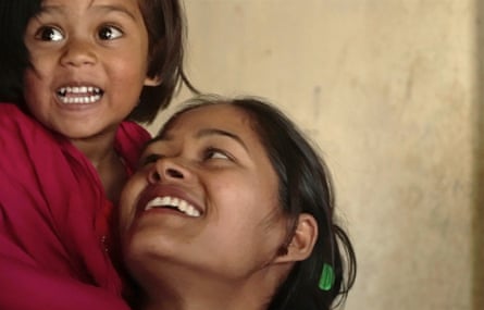 Belmaya Nepali and her daughter Bipana in a scene from her documentary, I Am Belmaya