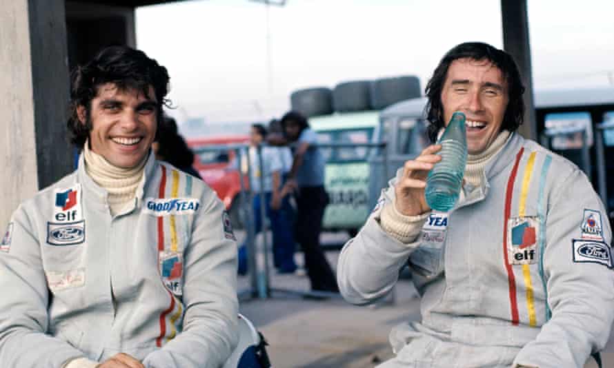 Jackie Stewart with François Cevert.