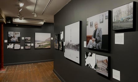 Photographs by Marc Wilson in the Side Gallery