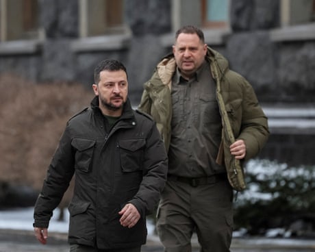 Zelenskyy’s ex-chief of staff accused in Ukraine corruption investigation