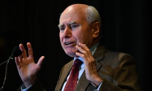 Former Australian prime minister John Howard